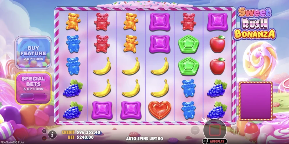 Sweet Rush Bonanza Slot