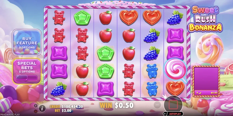 Sweet Rush Bonanza Slot