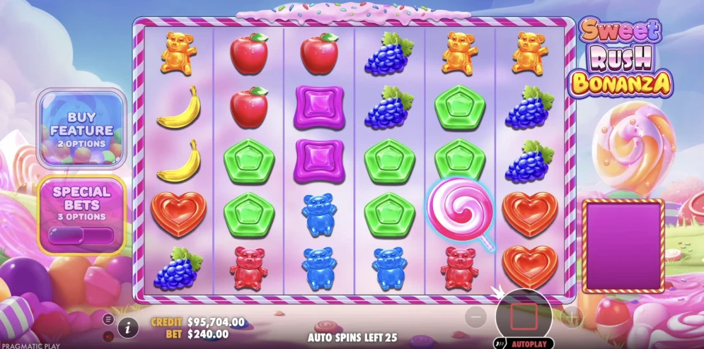 Sweet Rush Bonanza demo