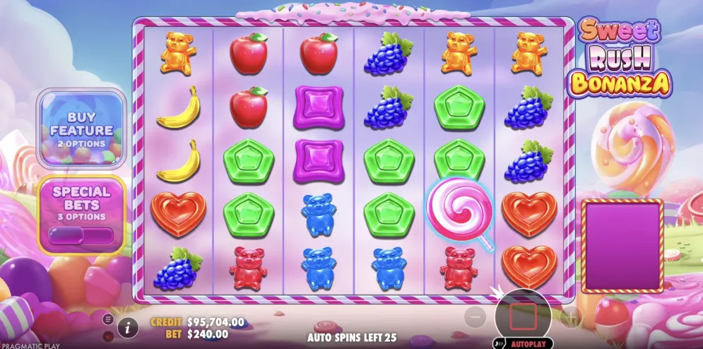 Sweet Rush Bonanza demo